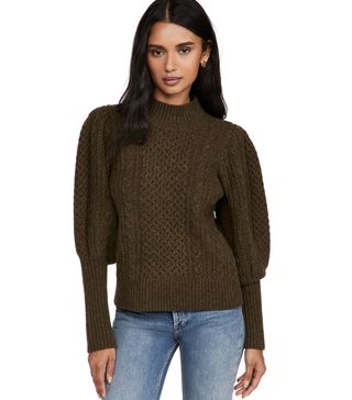 Sea + Juliette Cable Stitch Sweater