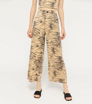 Urban Outfitters + Olympia Printed Wide Leg Pant