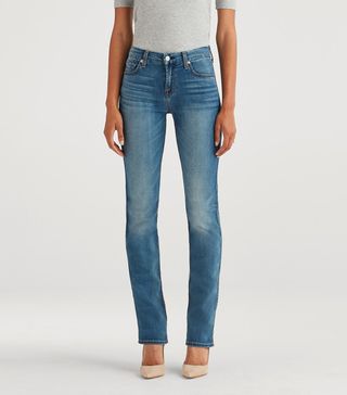 7 for All Mankind + Kimmie Straight Jeans