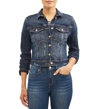 Sofia Jeans by Sofia Vergara + Marianella Destroyed Denim Jacket