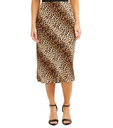 The Best Leopard Skirt Outfit for Fall | Who What Wear