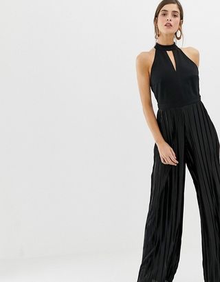 River Island + Jumpsuit with High Neck