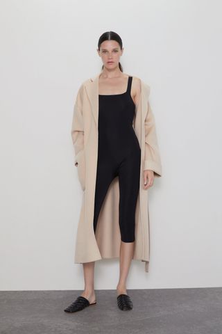 Zara + Knit Jumpsuit