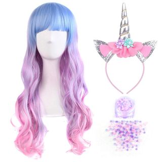 Free Yoka + Ombre Pink Wig
