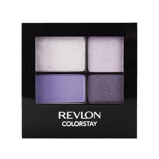 Revlon + Colorstay 16 Hour Eyeshadow Quad With Dual-Ended Applicator Brush