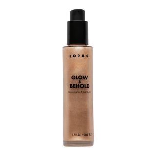 Lorac + Tantalizer Glow and Behold Shimmering Face and Body Dry Oil