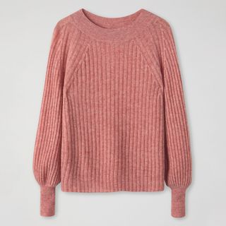 Next + Pure Collection Pink Cashmere Sweater