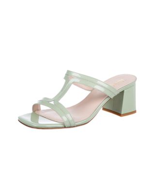 Rouje + Patent Leather Heeled Sandals
