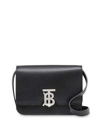 Burberry + Mini Leather TB Bag