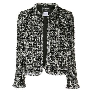 Chanel + Vintage Bouclé Tweed Jacket
