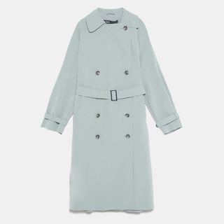 Zara + Trench Coat With Belt