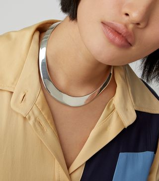 Sophie Buhai + Oaxaca Sterling Silver Collar Necklace