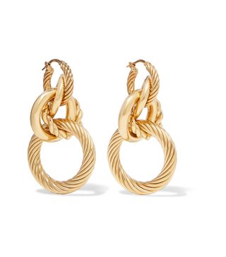 Bottega Veneta + Gold-Tone Earrings