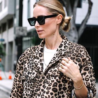 7 Fall Outfits Featuring the Anine Bing Leopard Jacket Who What