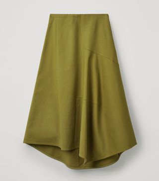 COS + Asymmetric-Hem Skirt
