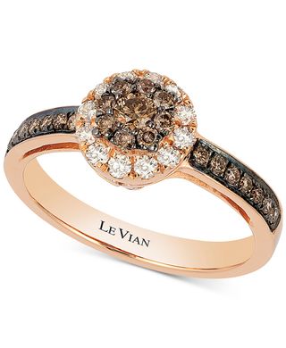 Le Vian + Chocolatier® Diamond Ring in 14k Rose Gold