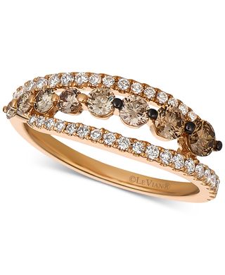 Le Vian + Chocolatier Diamond Ring in 14k Rose Gold