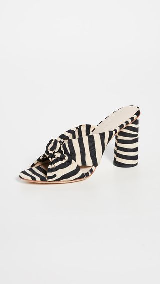 Loeffler Randall + Coco High Heel Knot Slides