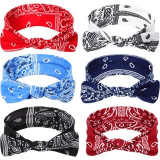 Blulu + Paisley Headbands (6 Pieces)