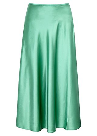 Samsoe & Samsoe + Satin Midi Skirt