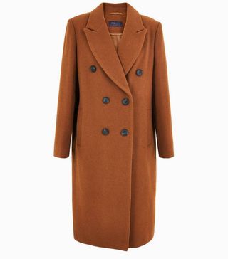 Marks and Spencer + Double Breasted Overcoat