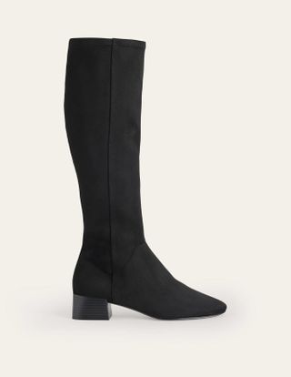 Boden + Cara Flat Stretch Knee Boots