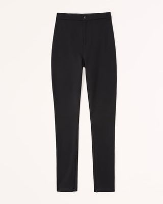 Abercrombie & Fitch + Ponte Skinny Zip Legging