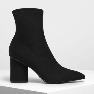 Charles & Keith + Sculptural Ankle Boots