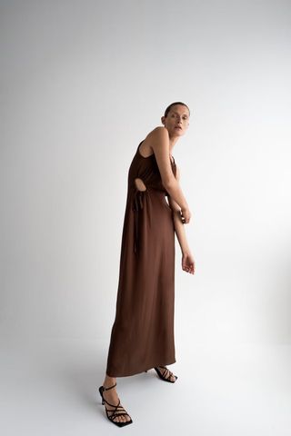 Zara + Limited Edition Side Slit Dress