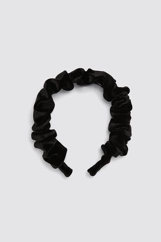 Zara + Ruched Velvet Headband