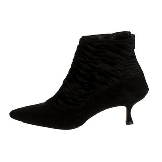 Manolo Blahnik + Ponyhair Ankle Boots