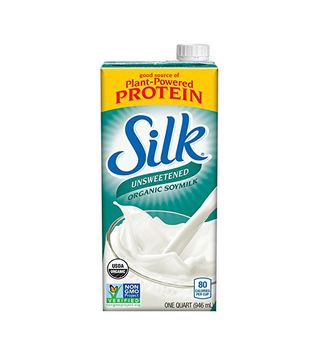 Silk + Silk Unsweetened Organic Soymilk (Pack of 6)