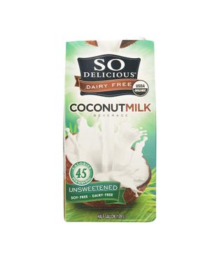 So Delicious + Dairy Free Coconut Milk Beverage, Unsweetened Original (4 Count)