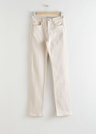 & Other Stories + Ankle Split Stretch Jeans