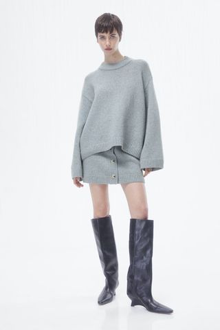 H&M + Cashmere-Blend Sweater