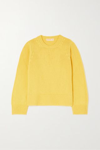 &Daughter + Merino Wool and Cashmere-Blend Sweater