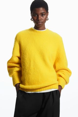 Cos + Oversized Alpaca-Blend Sweater