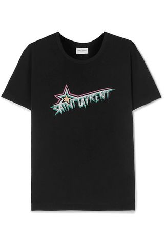 Saint Laurent + Printed T-Shirt