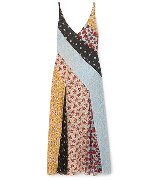 Rixo + Denise Floral-Print Silk Georgette Midi Dress