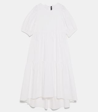 Zara + Asymmetric Polin Dress