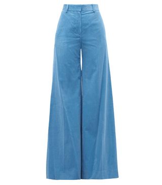 Bella Freud + Bianca Cotton-Corduroy Wide-Leg Trousers