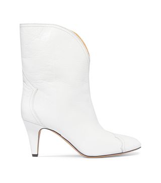 Isabel Marant + Dythey Leather Ankle Boots