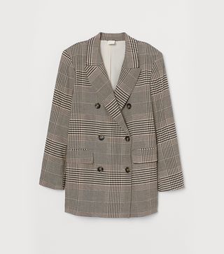 H&M + Double Breasted Jacket