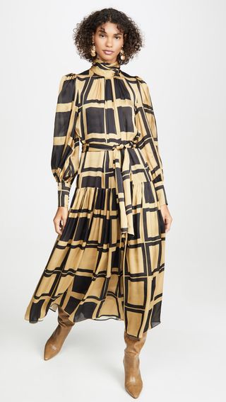 Zimmermann + Resistance Roll Neck Dress