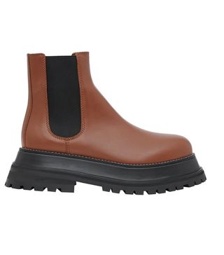 Burberry + Leather Chelsea Boots