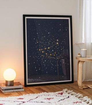 Iveta Abolina + Star Constellations Capricorn Art Print