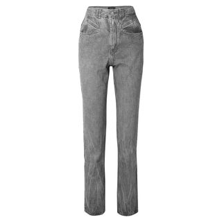 Isabel Marant + Dominic High-Rise Slim-Leg Jeans