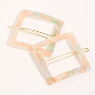 Free People + Resin Shapes Clip Set