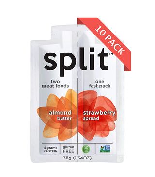 Split Nutrition + Almond Butter and Strawberry Squeeze Packs (Pack of 10)