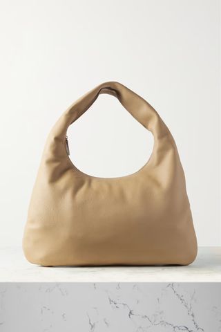 The Row + Everyday Textured-Leather Shoulder Bag